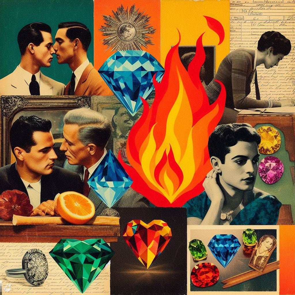 Gay Romance Collage