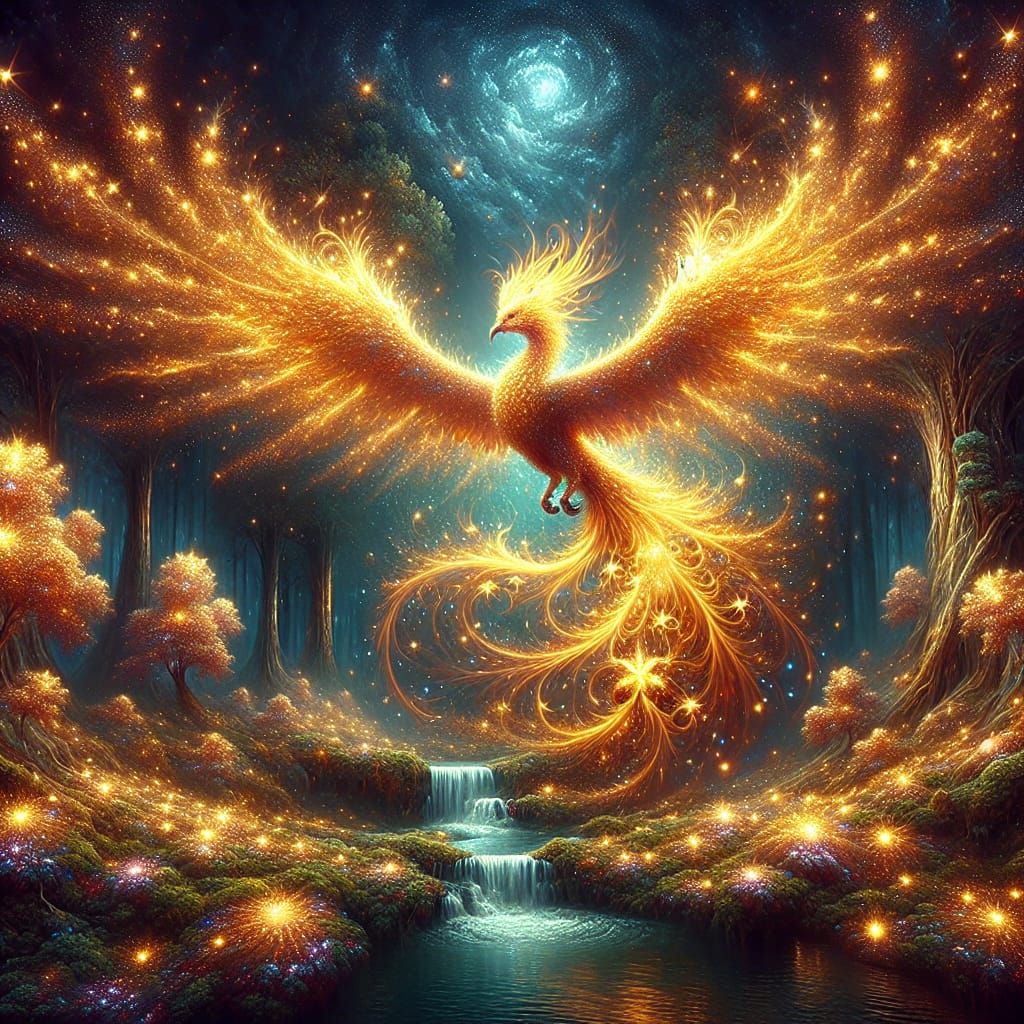 Dazzling Bird 2  by @Anya Sylver Foxx