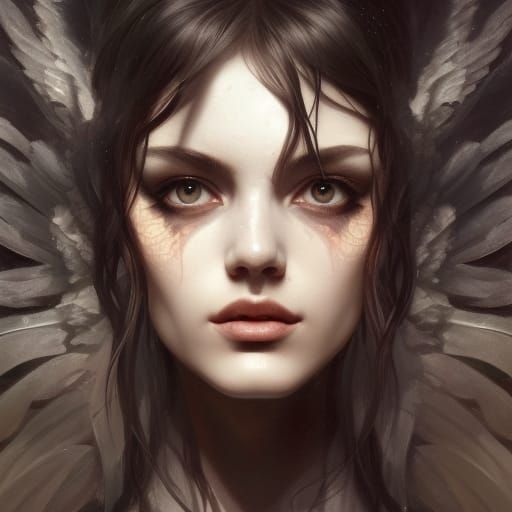 Dark Angel - AI Generated Artwork - NightCafe Creator