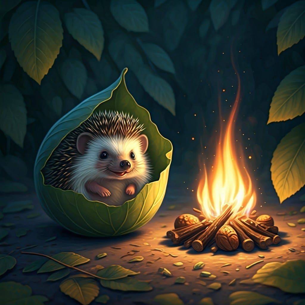 רגע של חום קיפודון