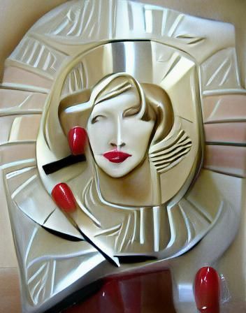 Art Deco woman