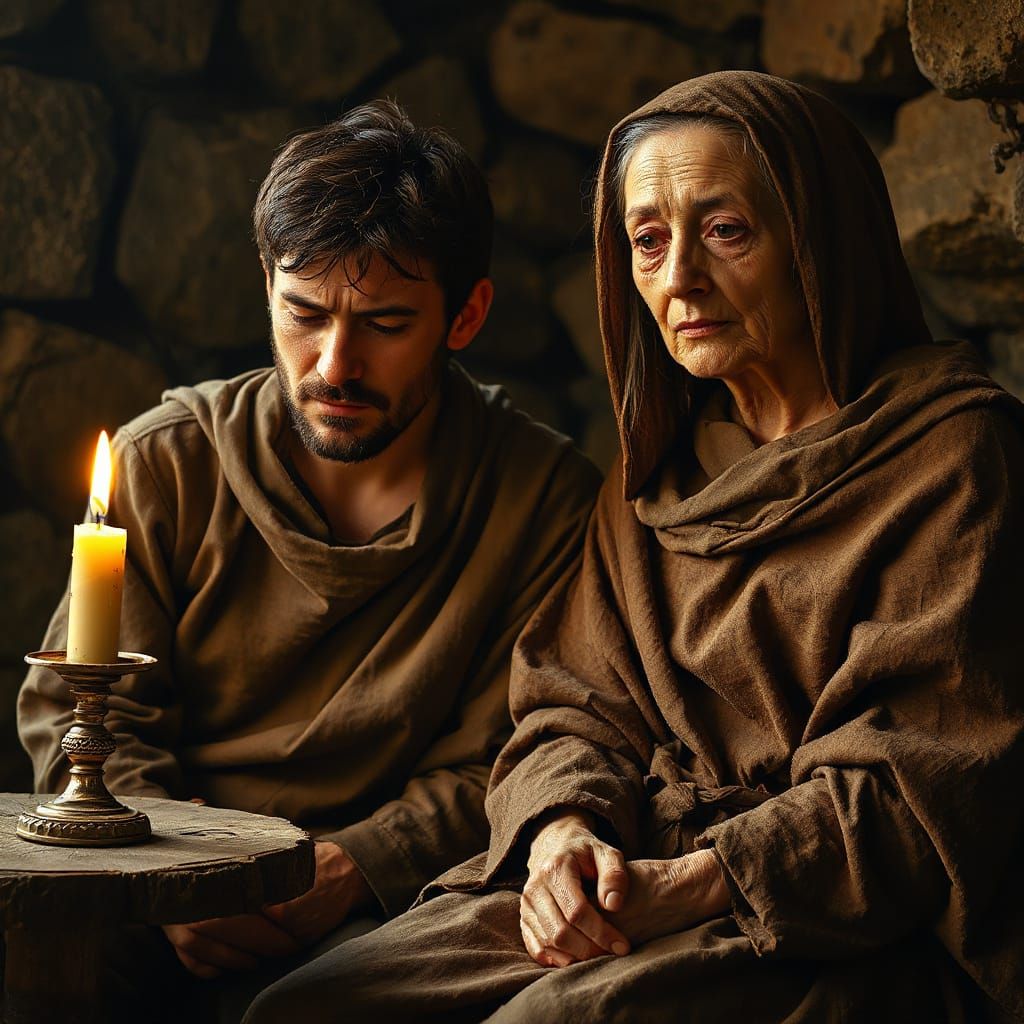 John took Jesus' mother Mary to his house (John 19:26&27)  by @Ayotan