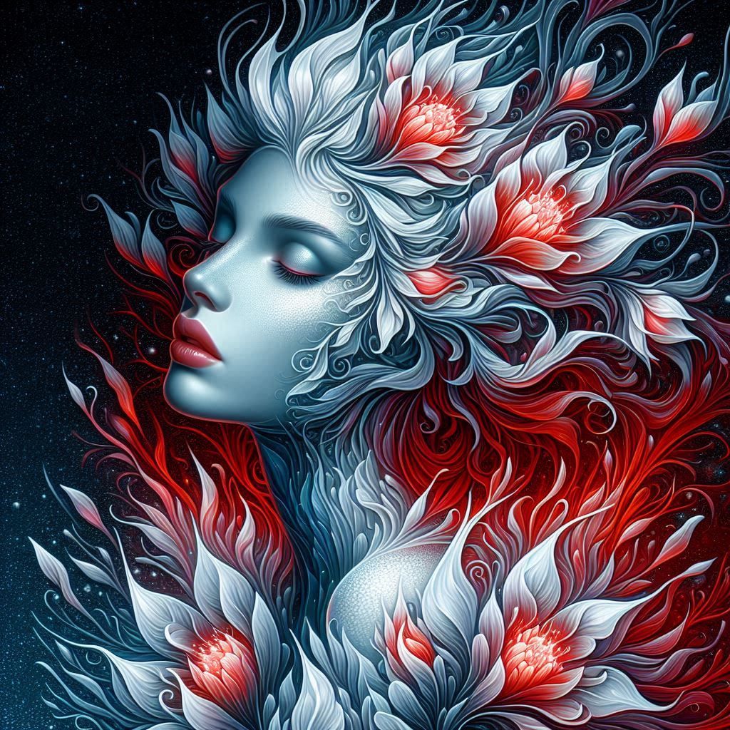 Macabre Petail Woman