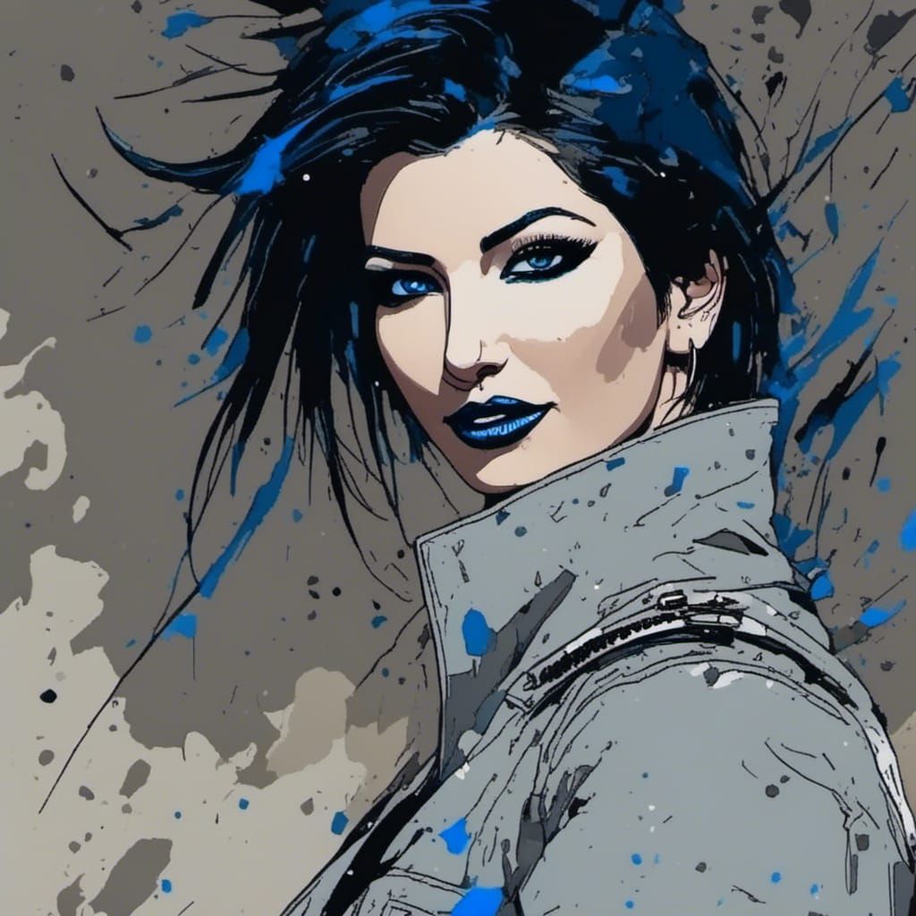 Blue Splat