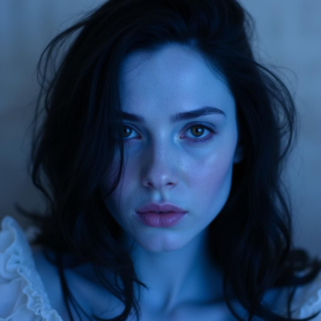 Epic live action style photorealistic fantasy art creation of the beautiful Omni queen goddess Carajillo Sama herself in...