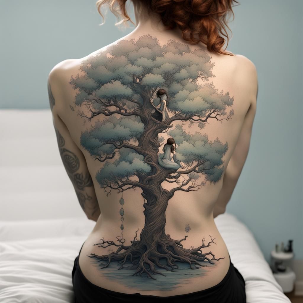 to be rooted like a tree, to move with the wind like the branches  by @Harmanna