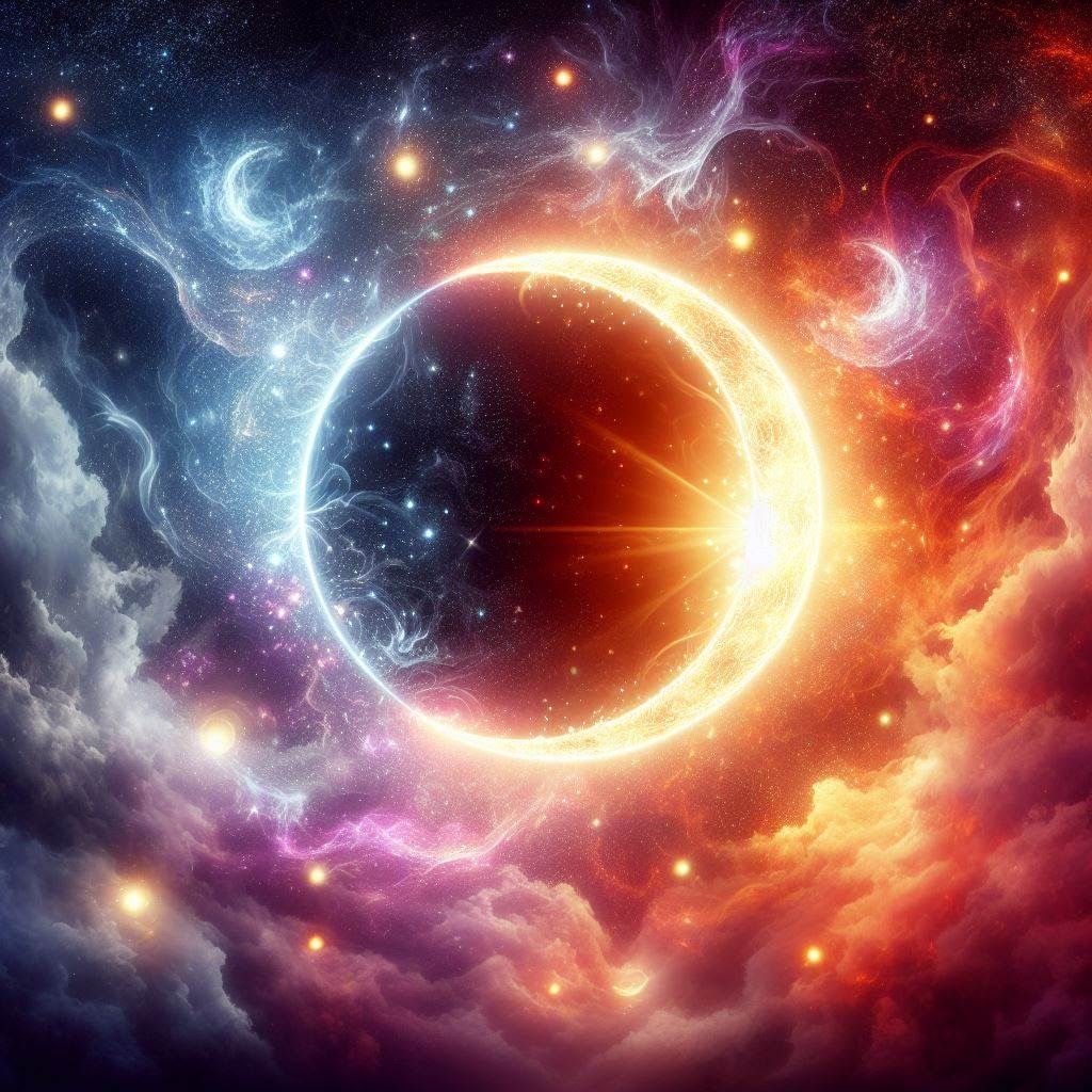 Solar Eclipse: Crescent Sun