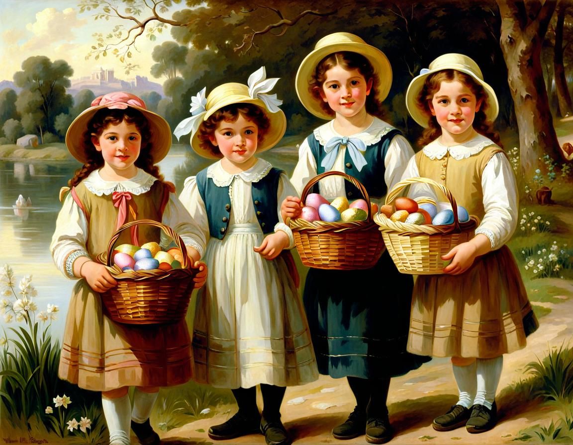 Egg Hunt  by @Chikiwi Creations