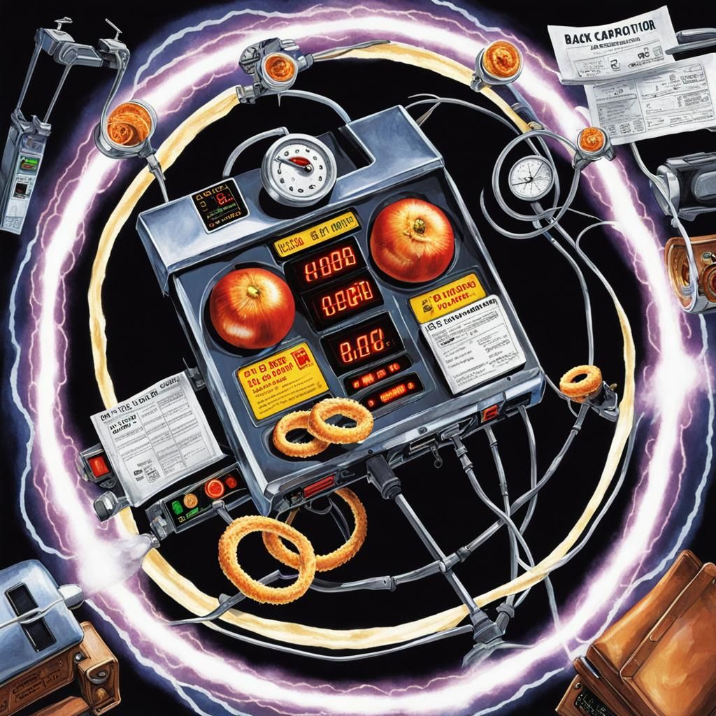 Back to the Future Onion Ring Power