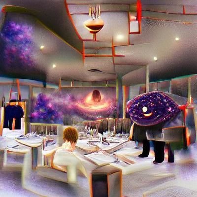 The restaurant at the end of the universe