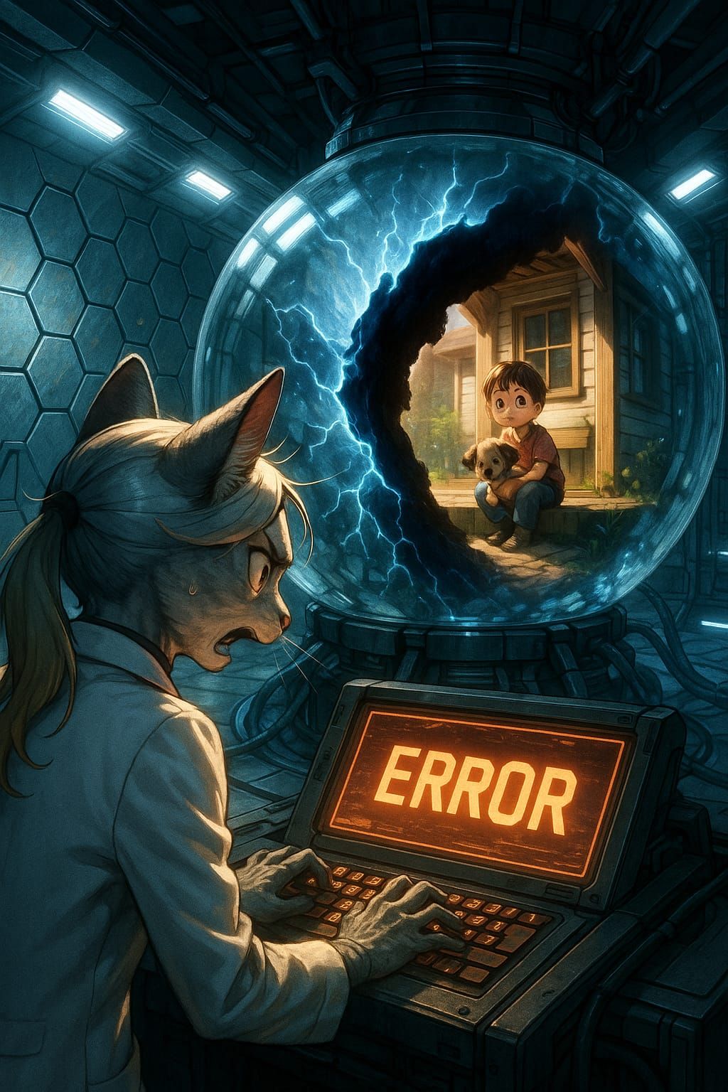 Lab Accident: Rift in Space