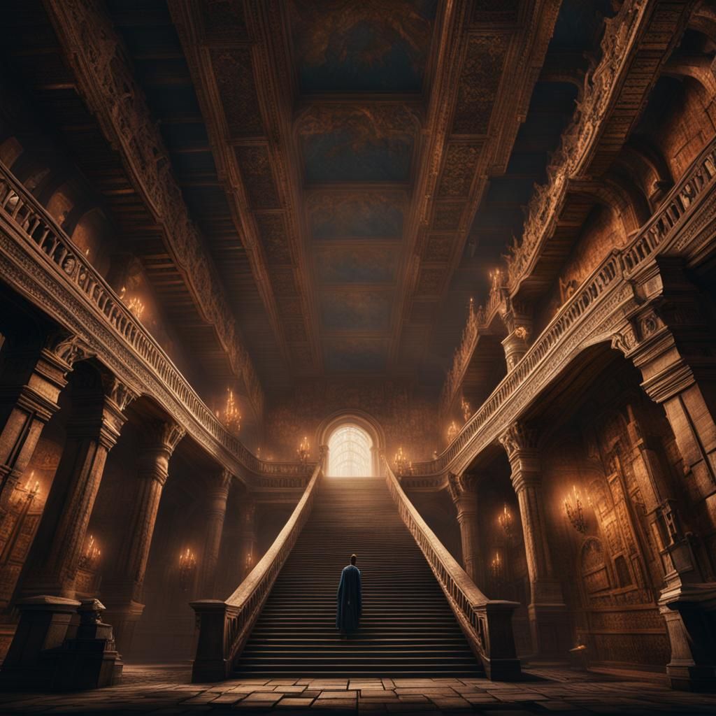 Looking up from the bottom of the Wall in GOT Epic cinematic...