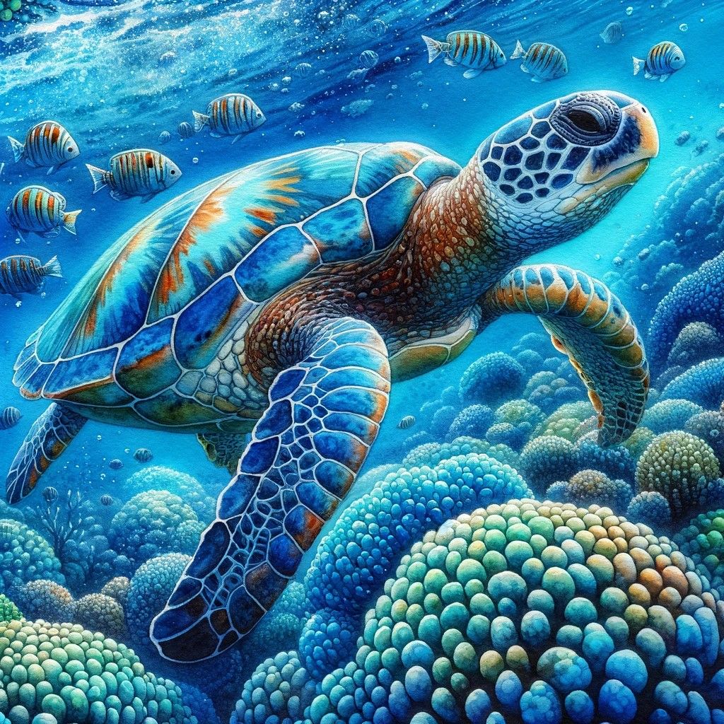 Blue (Sea Turtle)