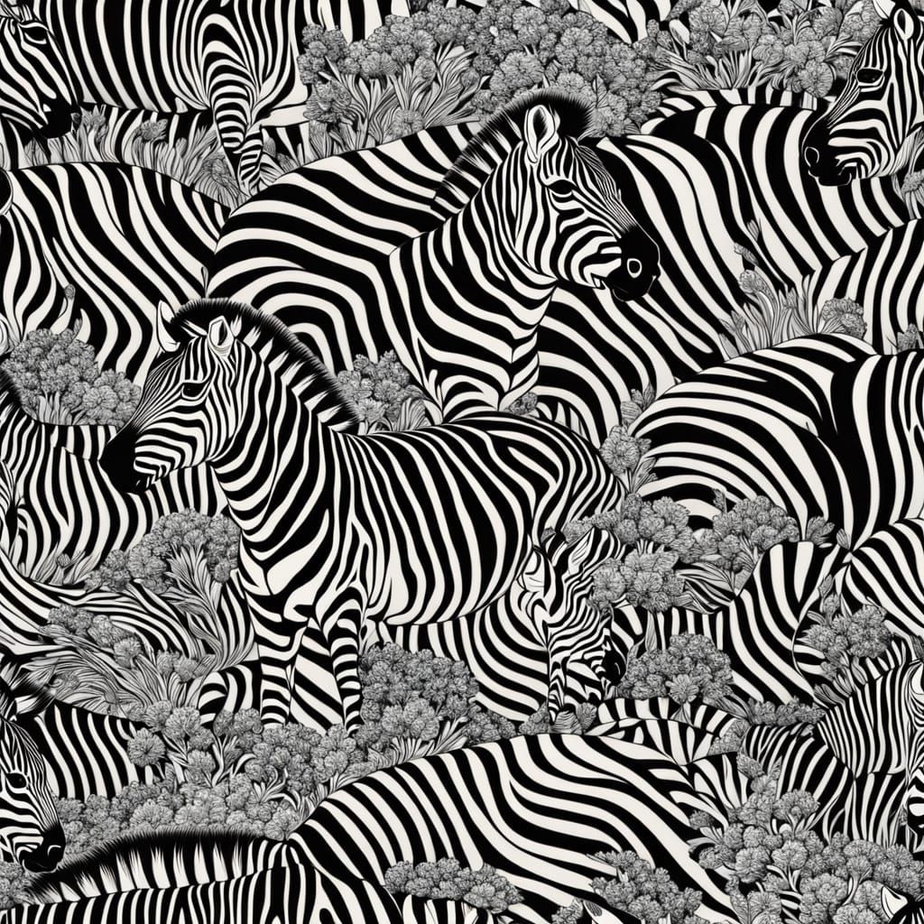 How many Zebras do you see?  by @Frederick