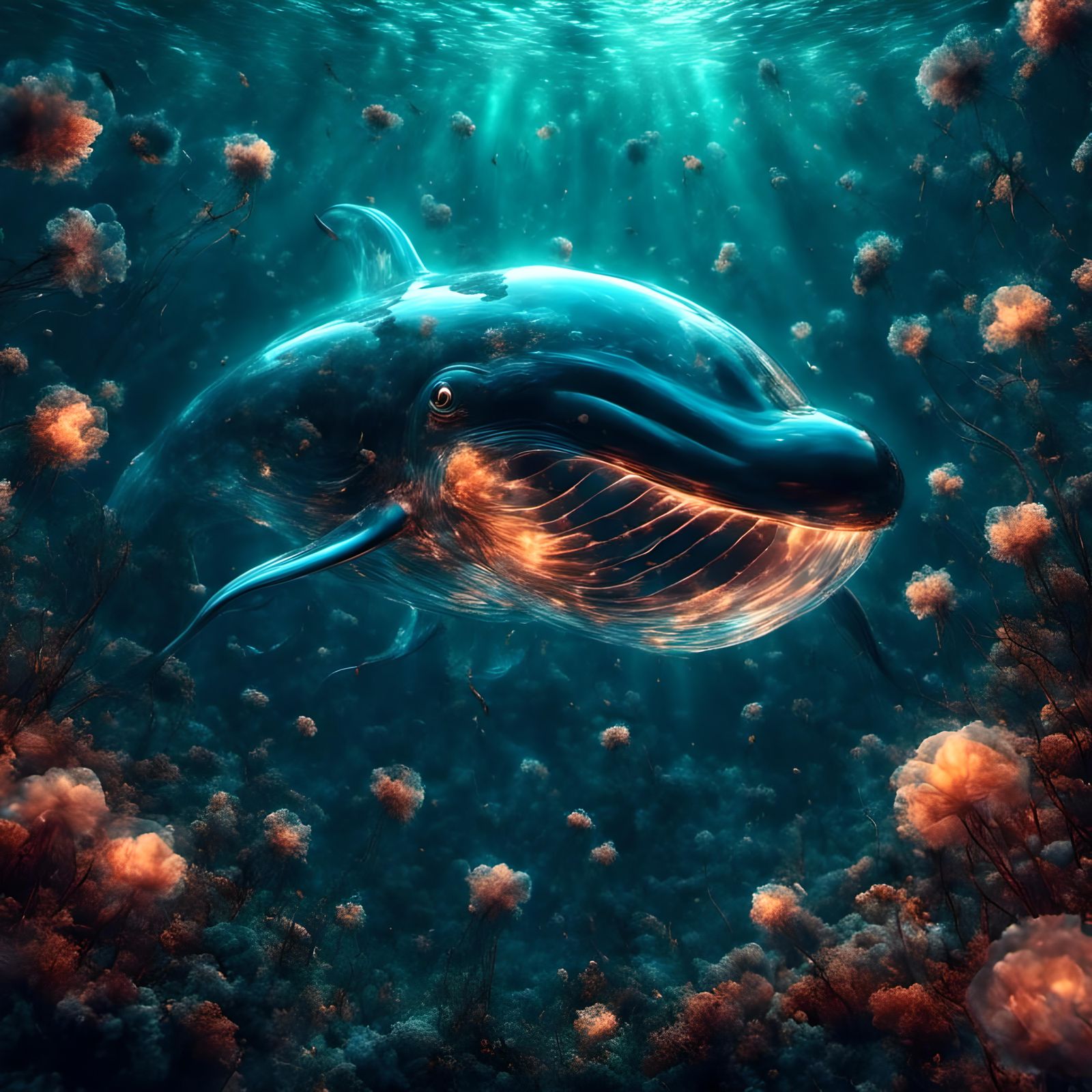 Below
