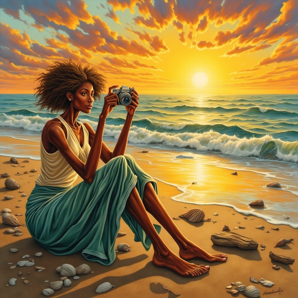 ernie barnes illustration abstract D3 neo-impressionism expressionist style oil painting, smooth post-impressionist impasto acrylic painting...