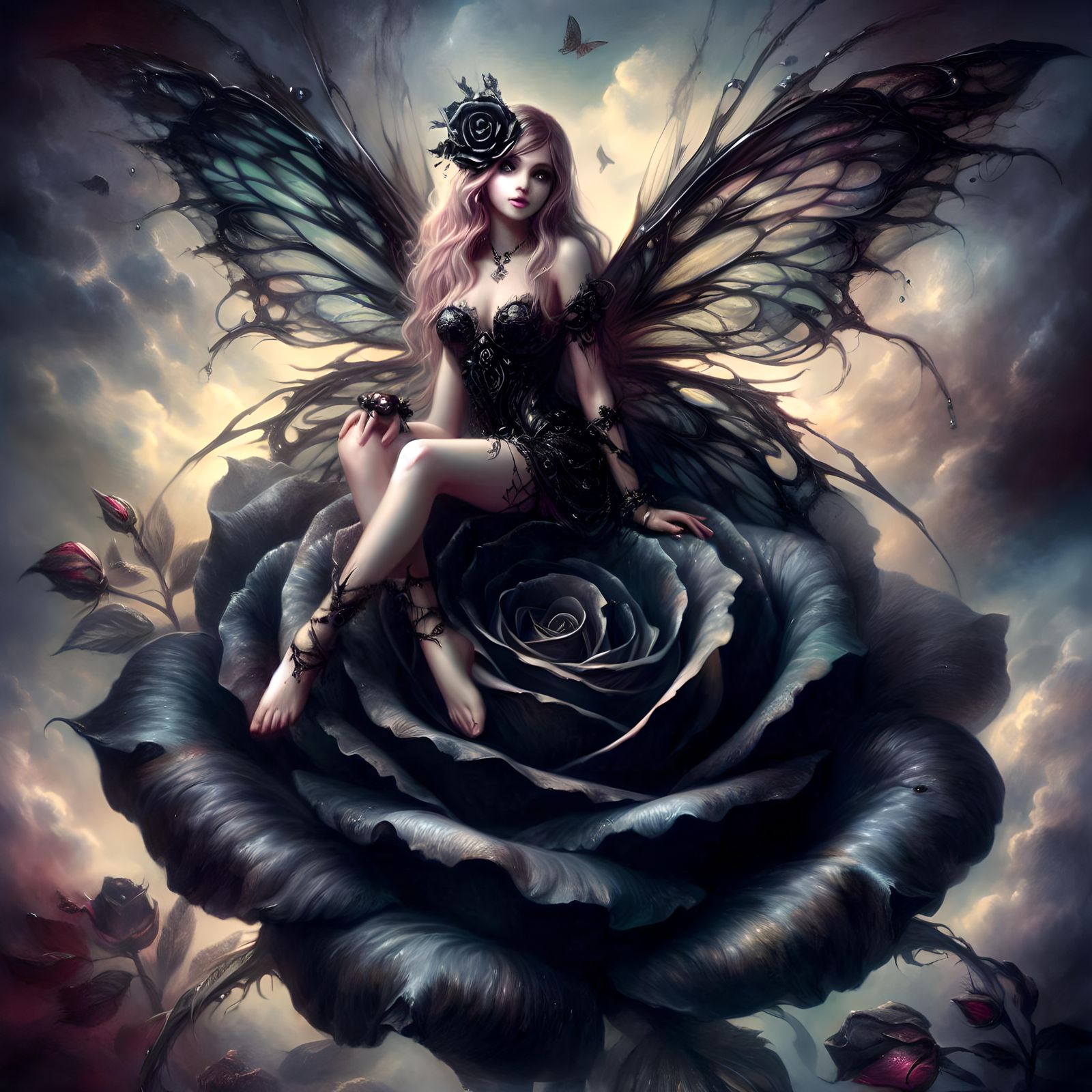 Black Rose Fairy #8