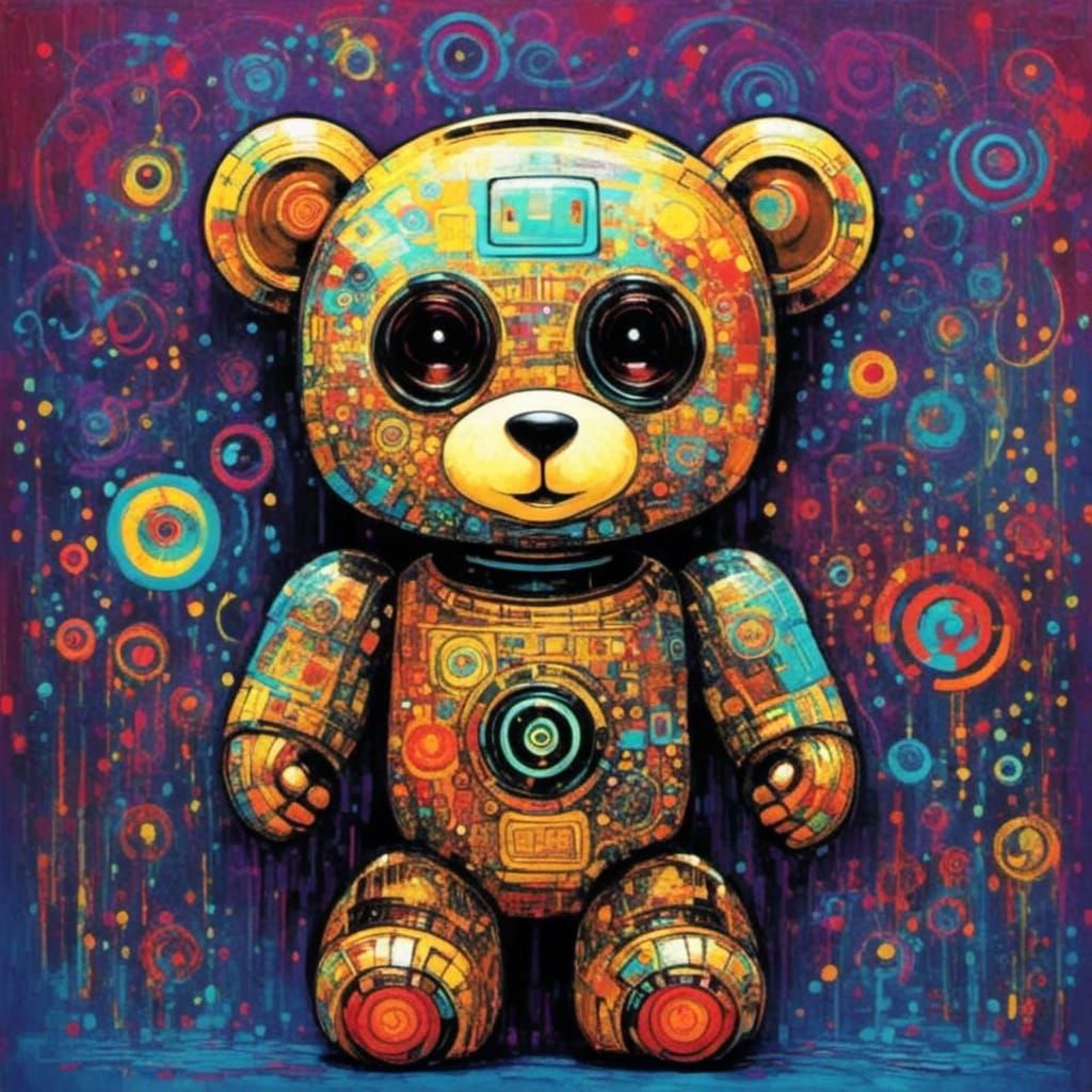 <lora:Synth-Witch:1.0> Robot Teddy 