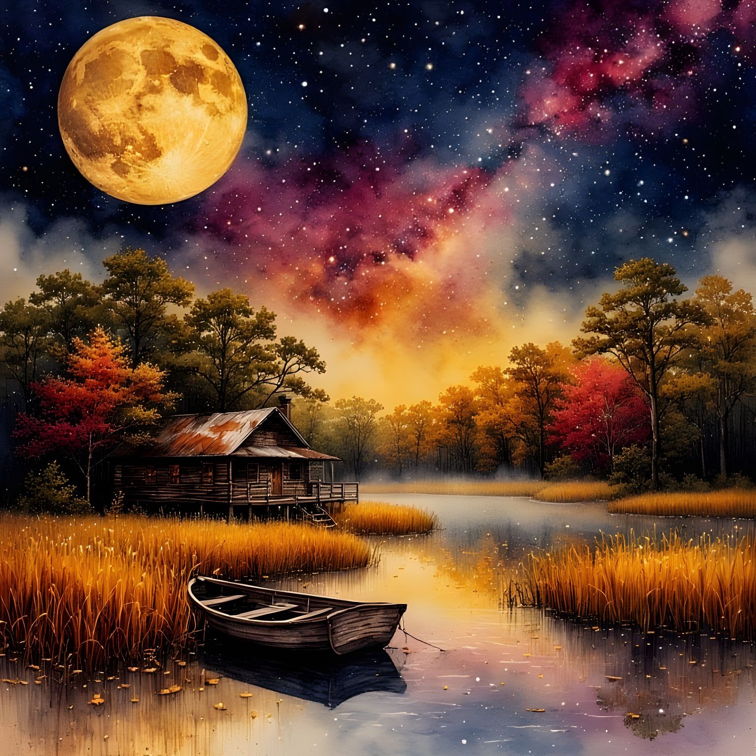 Colorful Wonders of the Night Sky  by @Dryheat