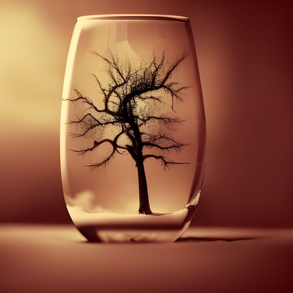Tree in glass II