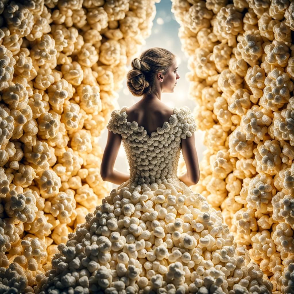 The Popcorn Wedding   by @Treky