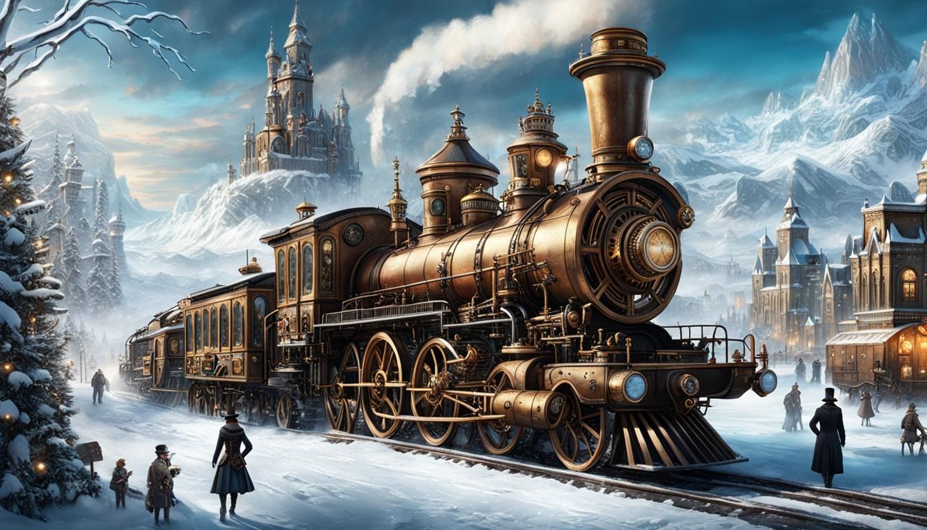 a Steampunk Winter Wonderland