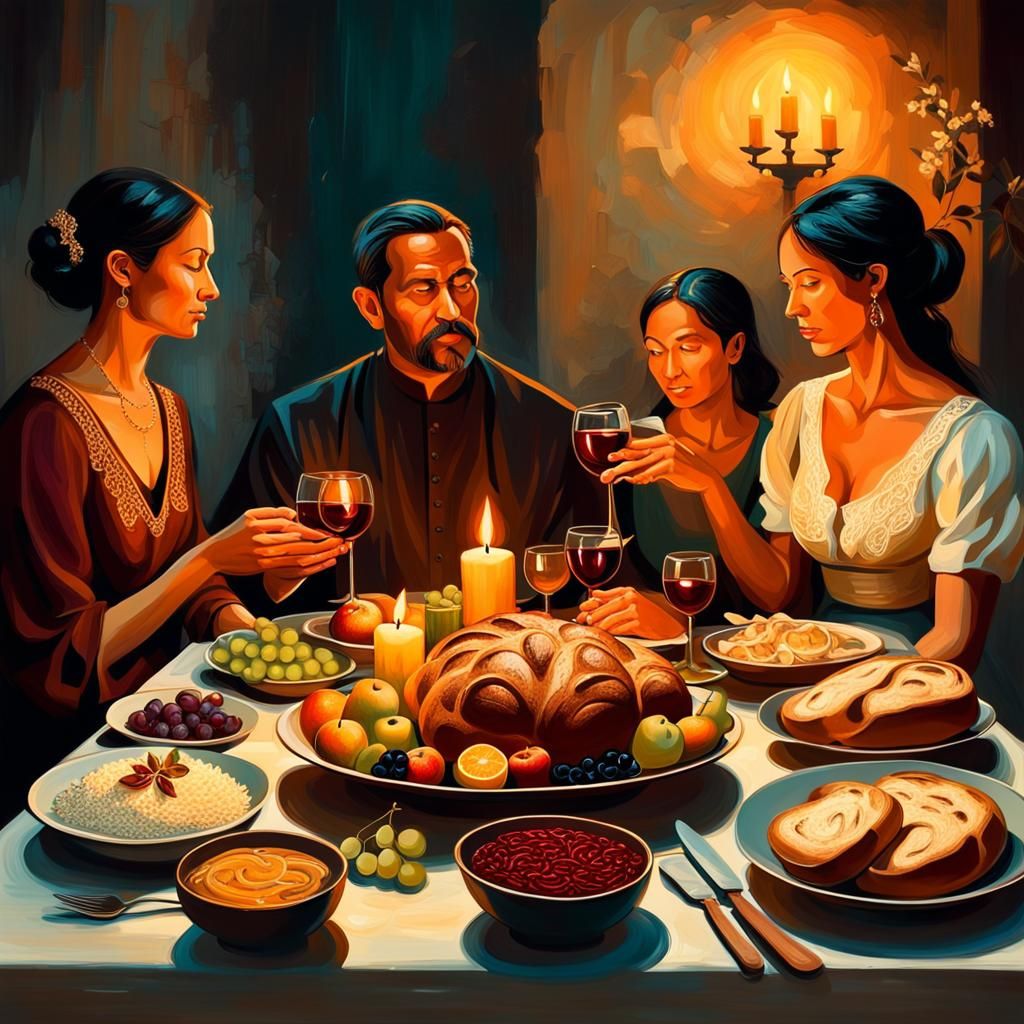 Candlelit Dinner With Family   by @RoselinArdienteYasukawa 