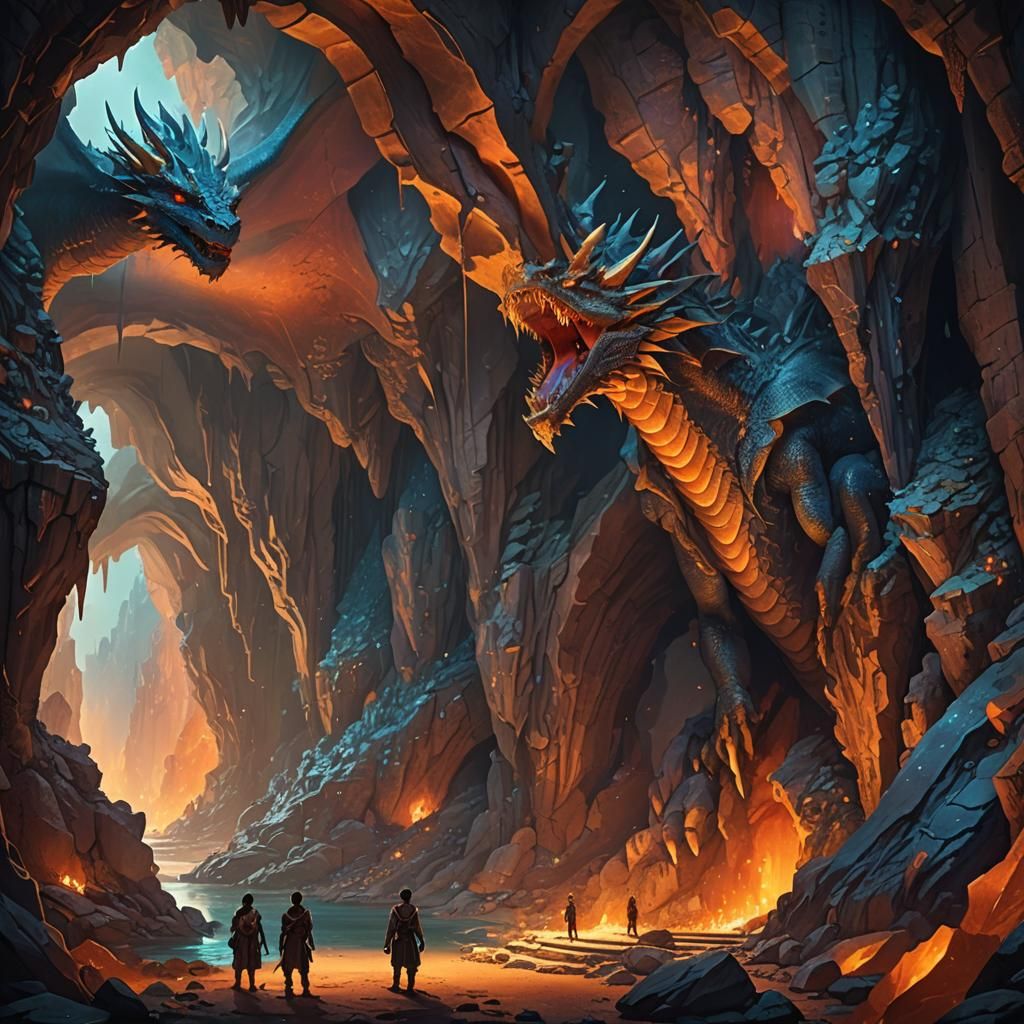 The cavern of baby dragons