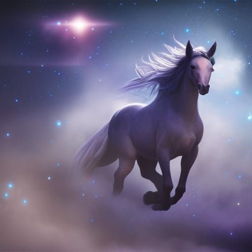 Galaxy Mare - AI Generated Artwork - NightCafe Creator