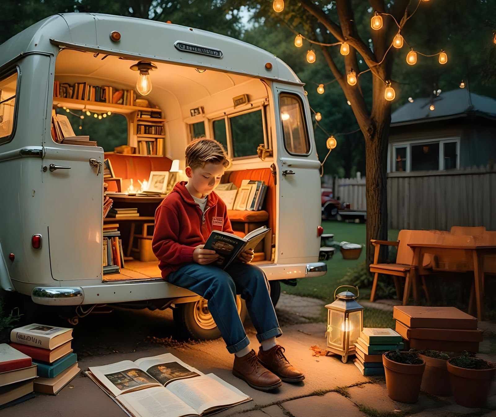  Rolling Reading Place  by @Jram