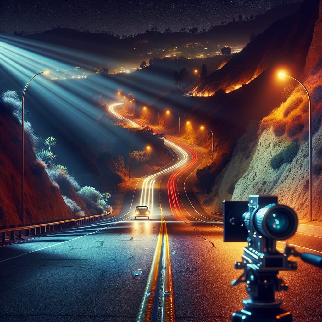 Highway at Night 2