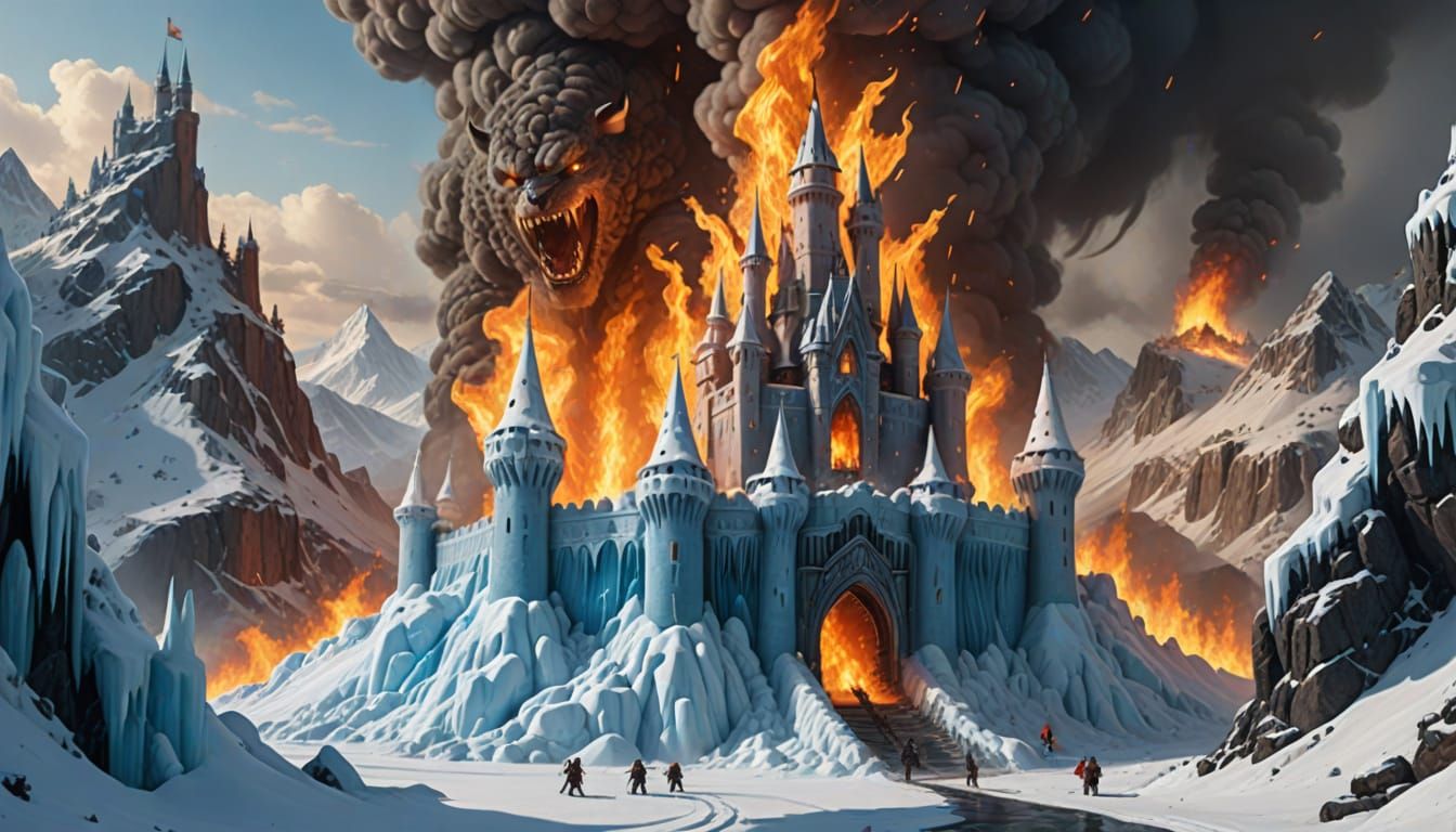 Ice Kingdom under attack