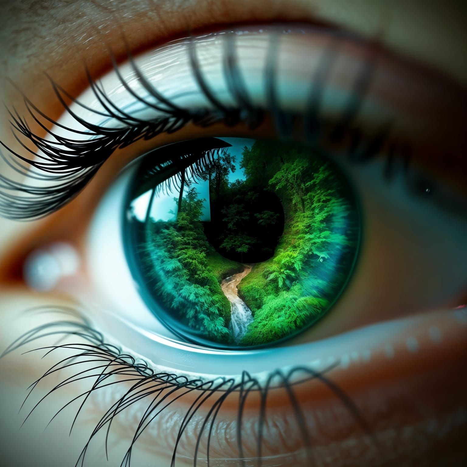 -Rainforest Green Eyes-  by @Jake