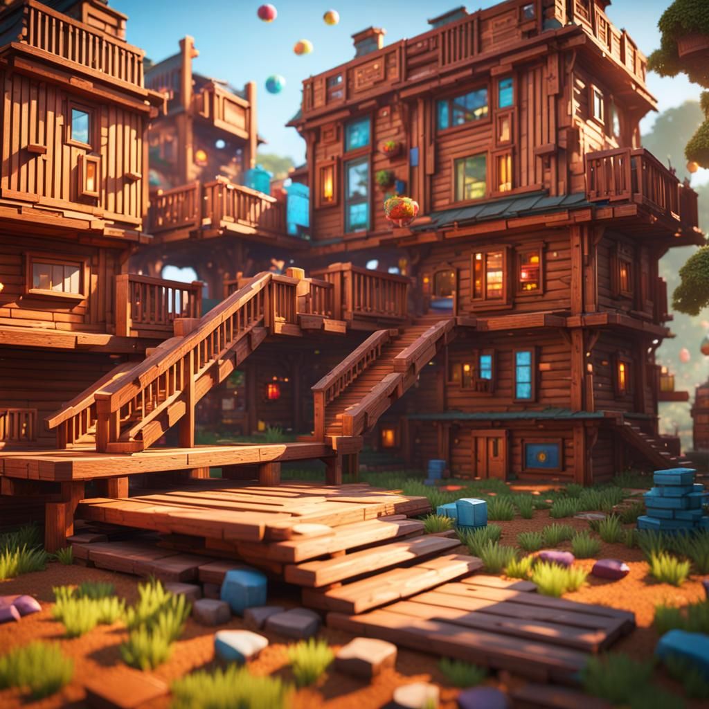 crazy tower tycoon, wooden planks, Lincoln logs