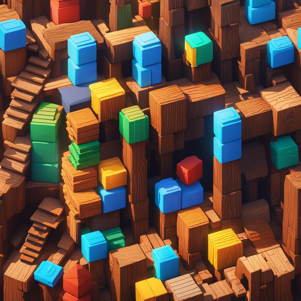 crazy tower tycoon, wooden planks, Lincoln logs