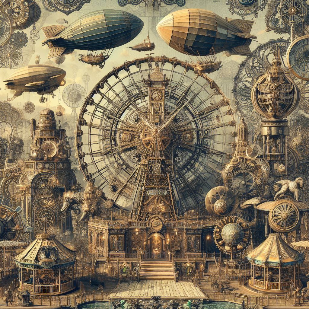 Steampunk Ferris Wheel