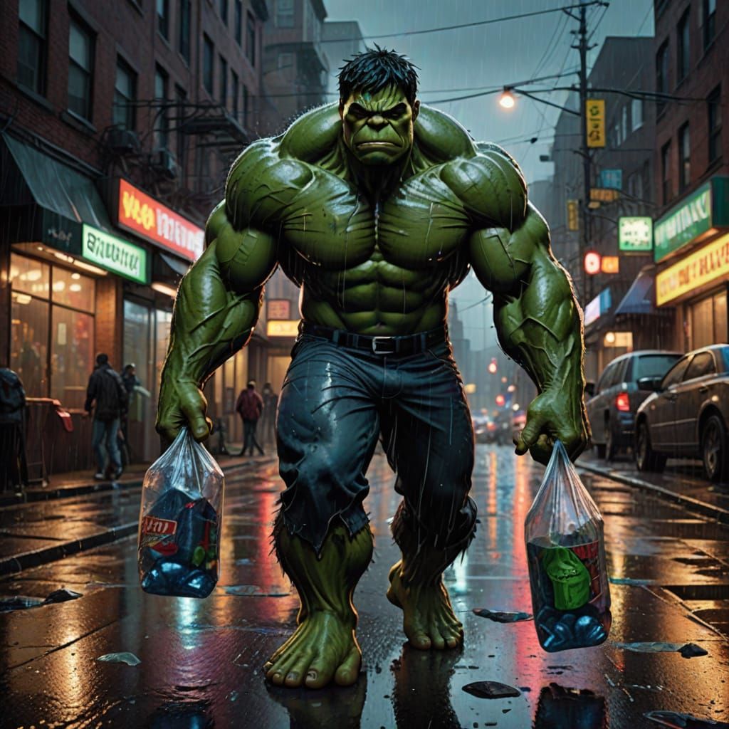 Hulk  by @AlfredStephen