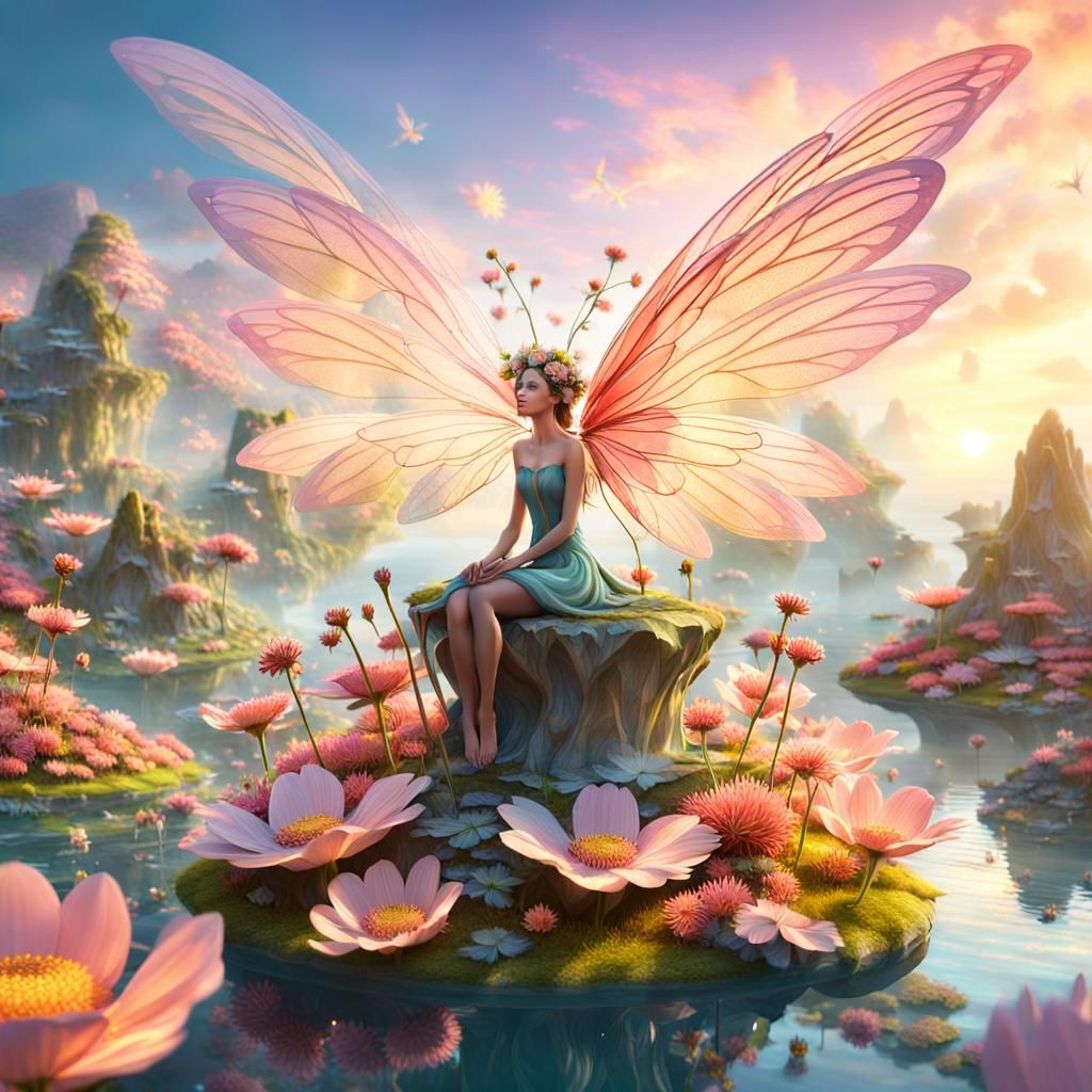 flower fairy that blooms during periods of waiting