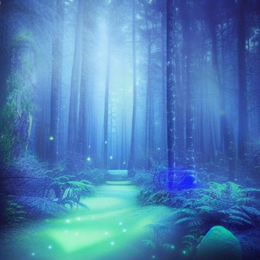 Enchanted Forest Retreat - AI Generated Artwork - NightCafe Creator