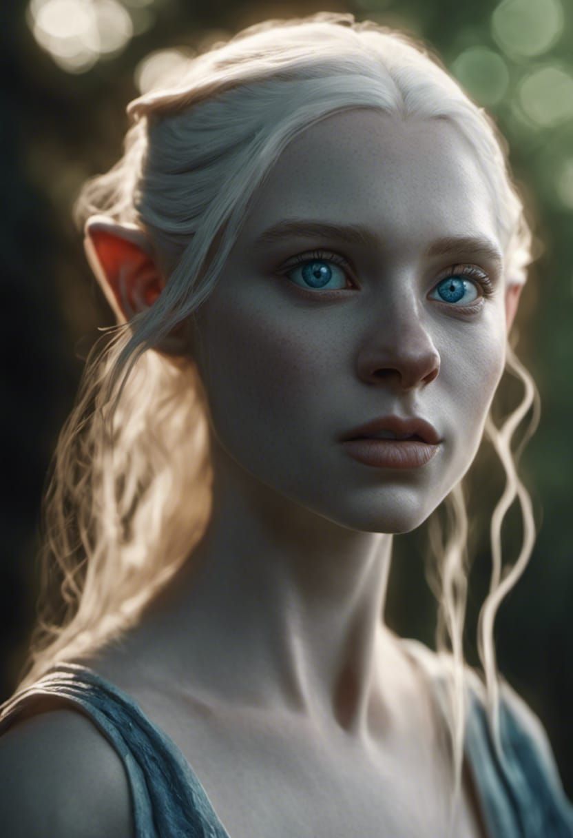 Middle Earth Maiden - AI Generated Artwork - NightCafe Creator