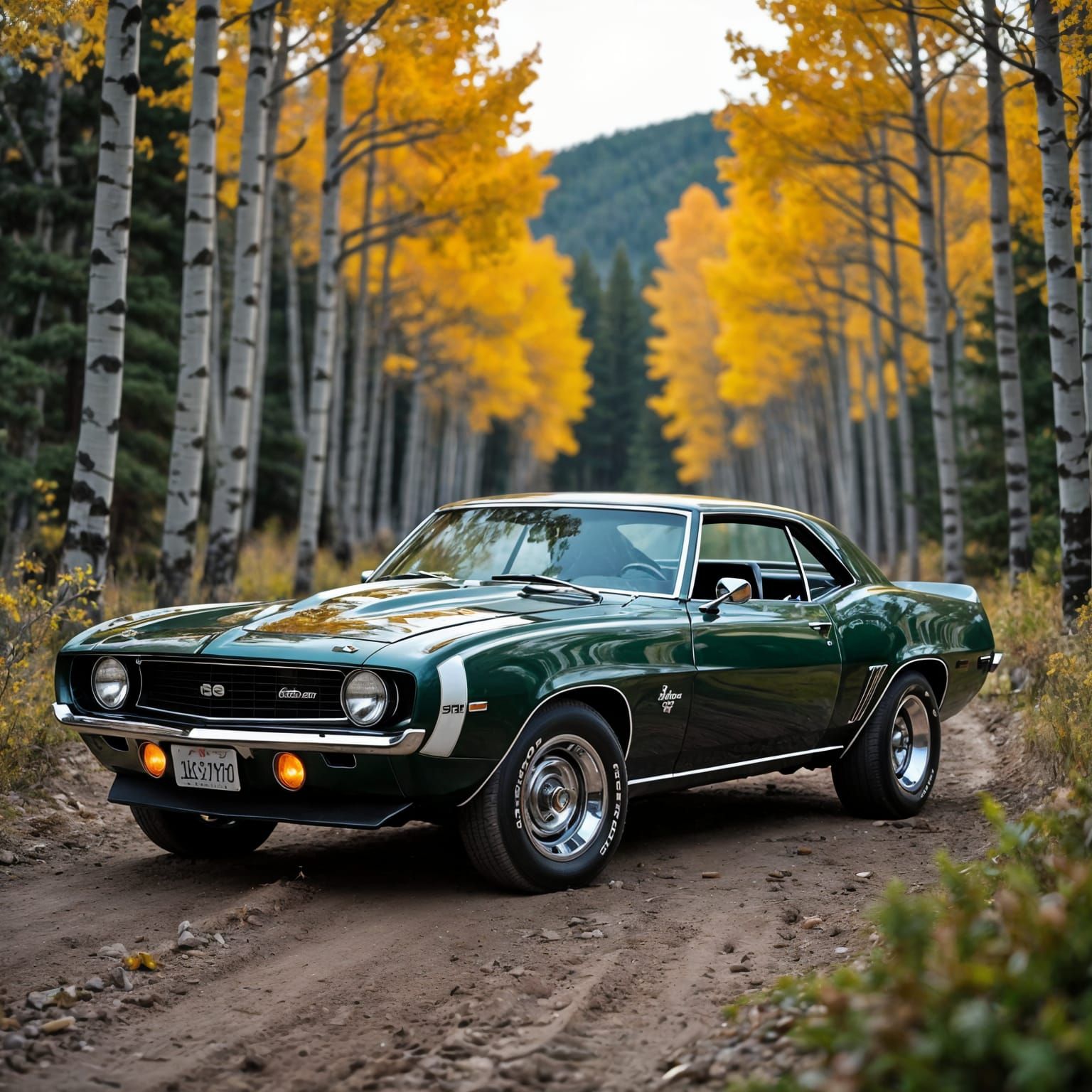1969 Camaro, the car my parents had when I was born