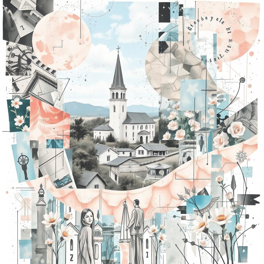 A splatter of overlay and buildings.