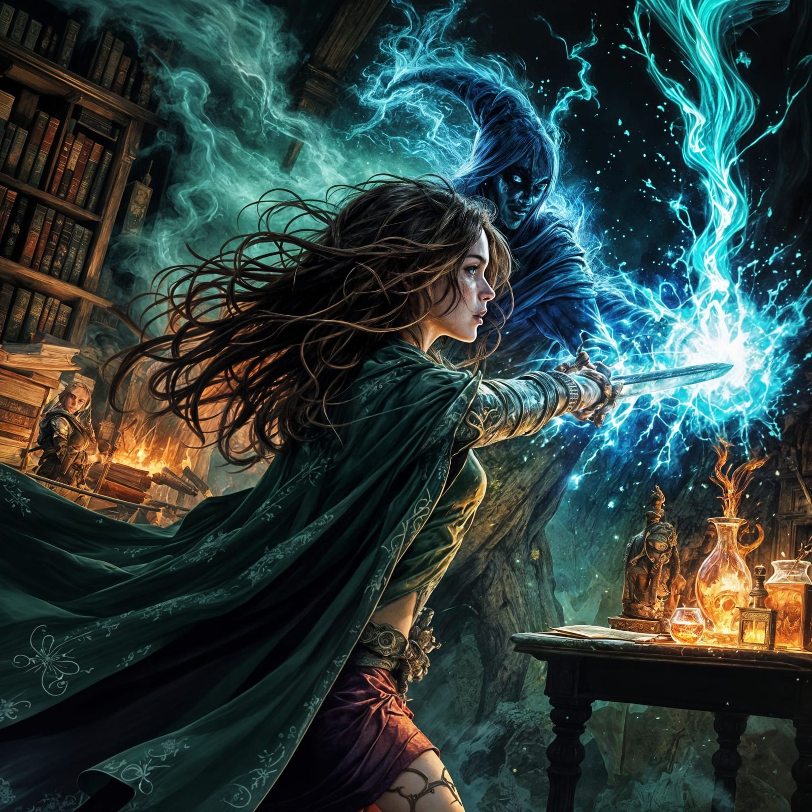 Steel against magic  by @ShclasH