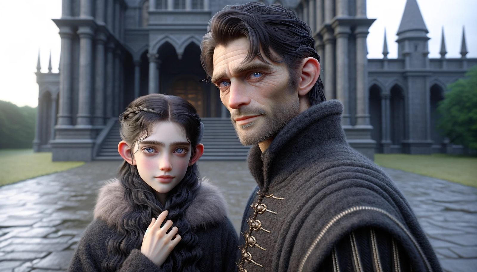 Lord Stannis and Lady Shireen