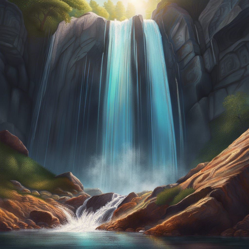 Huge waterfall