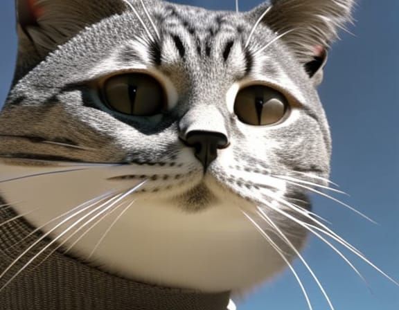 Kitty Facial Close-up Photo