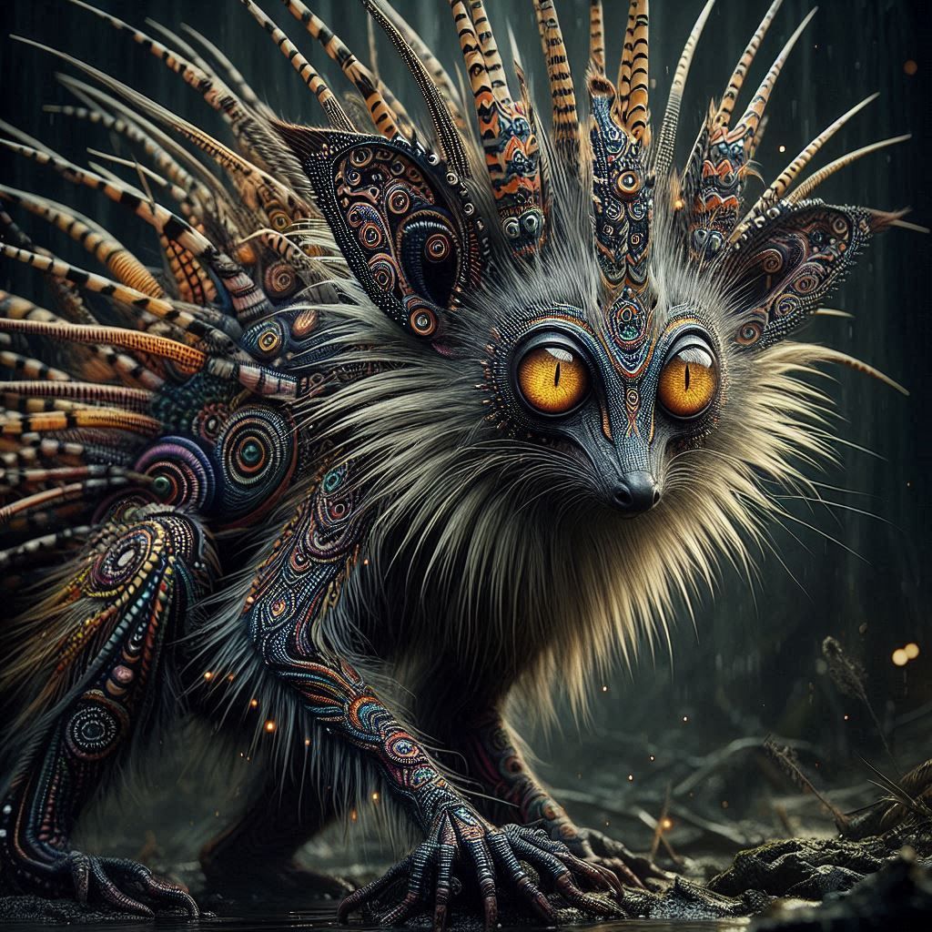 The Legendary and Elusive Swamp Mugwump  by @jeanne french