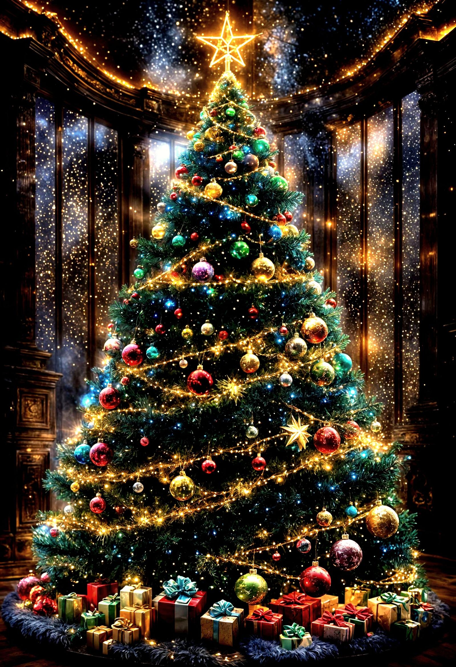  Christmas tree  by @Showy