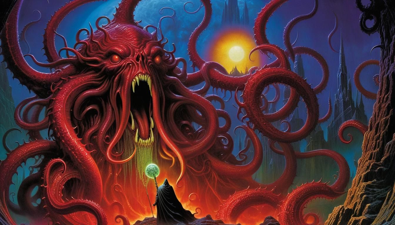 The Bloodlust Of Yog-Sothoth - AI Generated Artwork - NightCafe Creator