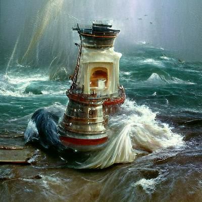 Stormy seas
